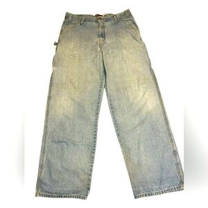 Light Blue Vintage Men’s Levi’s SilverTab Carpenter Jeans - W36 x L32